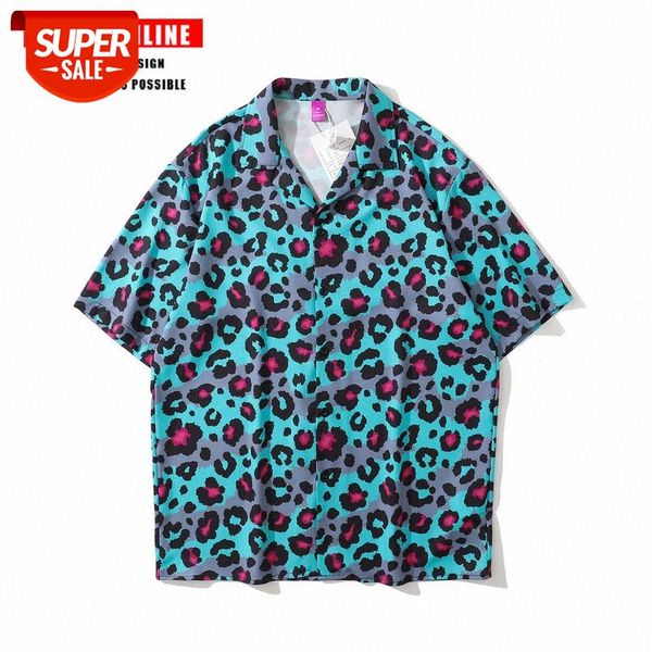 tkpa street personality full version of leopard print loose and lazy style short-sleeved shirt for men women #eu8w, White;black
tkpa street personality full version of leopard print loose and lazy style short-sleeved shirt for men women #eu8w, White;black