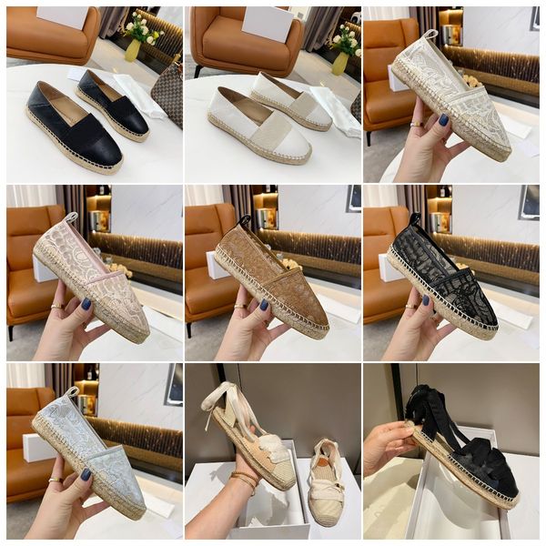 2022 woody espadrilles sandals leather lace canvas flat shoes designer luxury women casual outdoor shoes, Black
2022 woody espadrilles sandals leather lace canvas flat shoes designer luxury women casual outdoor shoes, Black
