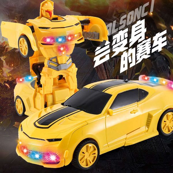 electric/rc car electric universal automatic deformation police bumblebee children toy remote control light music car
electric/rc car electric universal automatic deformation police bumblebee children toy remote control light music car