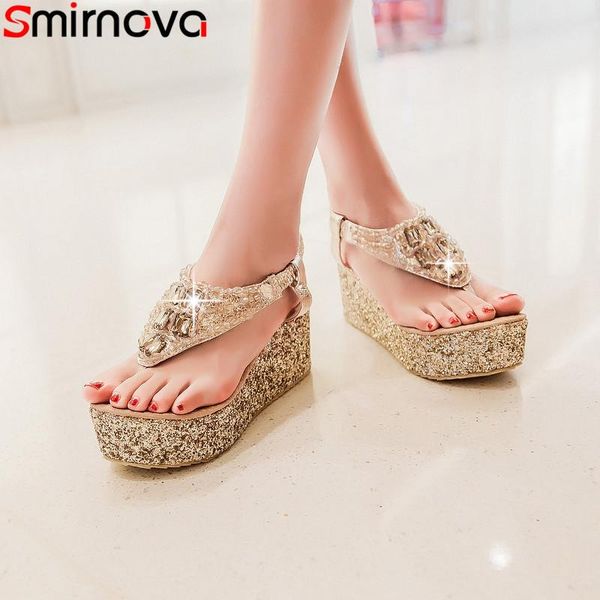 smirnova large size 34-46 summer sandals platform wedges shoes bling crystal prom dress women 2021, Black
smirnova large size 34-46 summer sandals platform wedges shoes bling crystal prom dress women 2021, Black