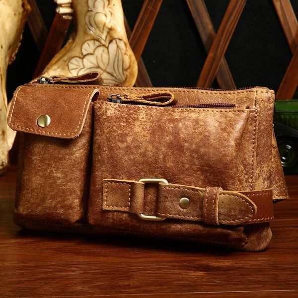 fashion genuine leather retro durable clutch bag waist sports phone for men office daily bags
fashion genuine leather retro durable clutch bag waist sports phone for men office daily bags