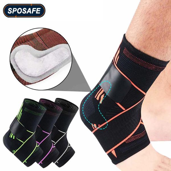sports compression ankle support brace elastic wraps prevent sprains for basketball football volleyball cycling running, Blue;black
sports compression ankle support brace elastic wraps prevent sprains for basketball football volleyball cycling running, Blue;black