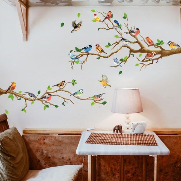 wall stickers creative green leaf bird art wallpapers bedroom living room sofa decoration home
wall stickers creative green leaf bird art wallpapers bedroom living room sofa decoration home