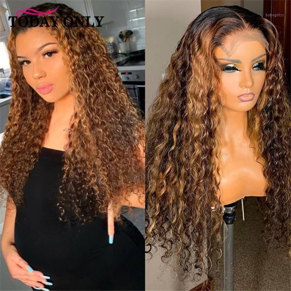 ombre brown color curly lace part human hair wigs with baby pre plucked remy brazilian bleached knots1, Black;brown
ombre brown color curly lace part human hair wigs with baby pre plucked remy brazilian bleached knots1, Black;brown