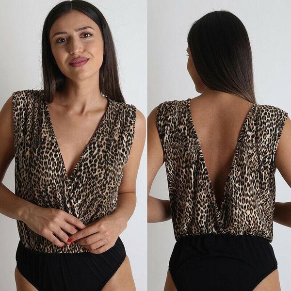 women's jumpsuits & rompers sleeveless v neck bodysuit bodycon jumpsuit romper leotard blouse, Black;white
women's jumpsuits & rompers sleeveless v neck bodysuit bodycon jumpsuit romper leotard blouse, Black;white