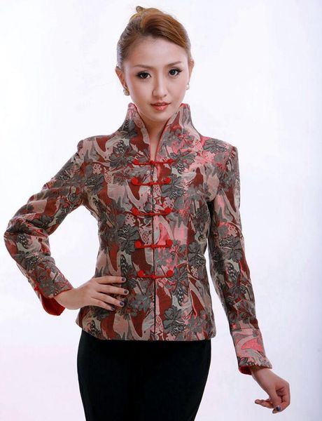women's jackets plus size 4xl tang suit improved chinese national stand collar mid-long women jacket retro everyday wear mother's, Black;brown
women's jackets plus size 4xl tang suit improved chinese national stand collar mid-long women jacket retro everyday wear mother's, Black;brown