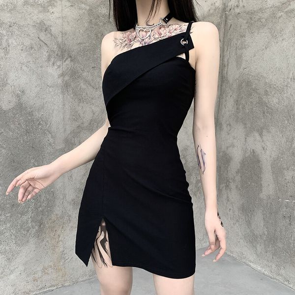 dress summer women's skirt, with thin sling, gothic miniskirt, off shoulder, suitable women, party nightclub, Black;gray
dress summer women's skirt, with thin sling, gothic miniskirt, off shoulder, suitable women, party nightclub, Black;gray