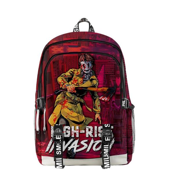 backpack high-rise invasion men women oxford school bag fashion style teenager girl child travel
backpack high-rise invasion men women oxford school bag fashion style teenager girl child travel
