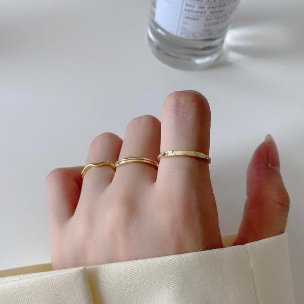 cluster rings amaiyllis 925 sterling silver real 18k gold wave minimalist irregular open ring for women resizable handmade bijoux femme, Golden;silver
cluster rings amaiyllis 925 sterling silver real 18k gold wave minimalist irregular open ring for women resizable handmade bijoux femme, Golden;silver