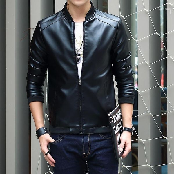 fashion men's winter leather jackets faux jacket korean stylish show slim fit coats men moto skull suede m-4xl coat1, Black
fashion men's winter leather jackets faux jacket korean stylish show slim fit coats men moto skull suede m-4xl coat1, Black