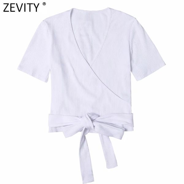 zevity women simply cross v neck hem bowknot short chic t shirt ladies candy color sleeve casual slim crop ls7551 210419, White
zevity women simply cross v neck hem bowknot short chic t shirt ladies candy color sleeve casual slim crop ls7551 210419, White