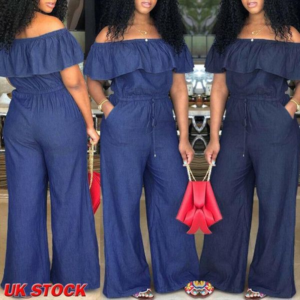 short sleeve slash neck women jumpsuits casual playsuit overalls wide leg loose denim blue plus size, Black;white
short sleeve slash neck women jumpsuits casual playsuit overalls wide leg loose denim blue plus size, Black;white