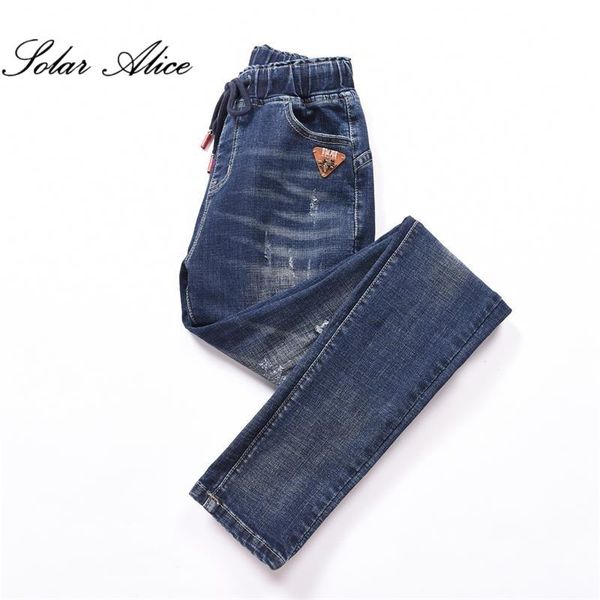 women's autumn spring high waist plus long harem hole jeans girls denim blue pants extra large size 26-40
women's autumn spring high waist plus long harem hole jeans girls denim blue pants extra large size 26-40