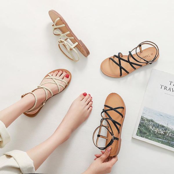 instagram recommend gladiator women sandals leisure vacation low heels plat shoes woman summer schoolgirl sandalias, Black
instagram recommend gladiator women sandals leisure vacation low heels plat shoes woman summer schoolgirl sandalias, Black