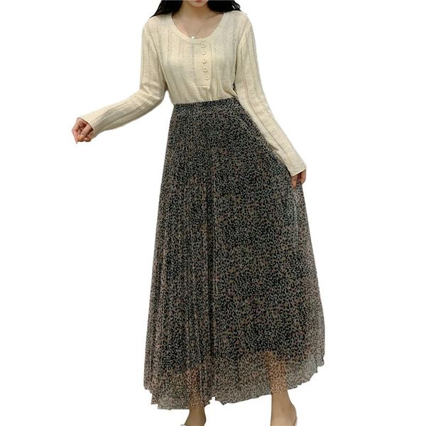 skirts 2021 spring fall ladies fashion and elegant leopard print skirt mesh multilayer trendy high waist a-line long, Black
skirts 2021 spring fall ladies fashion and elegant leopard print skirt mesh multilayer trendy high waist a-line long, Black