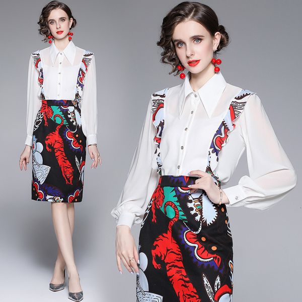 two piece celebrity suit early autumn 2021 women's long sleeved shirt + skirt, Black;gray
two piece celebrity suit early autumn 2021 women's long sleeved shirt + skirt, Black;gray