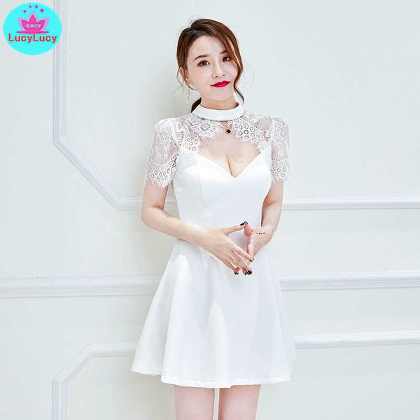 nightclub bar heart machine female low-cut deep v exposed temperament a word dress 210603, Black;gray
nightclub bar heart machine female low-cut deep v exposed temperament a word dress 210603, Black;gray