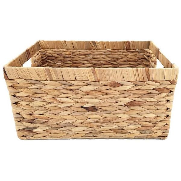 storage baskets basket frame woven natural water hyacinth, with handle 
storage baskets basket frame woven natural water hyacinth, with handle