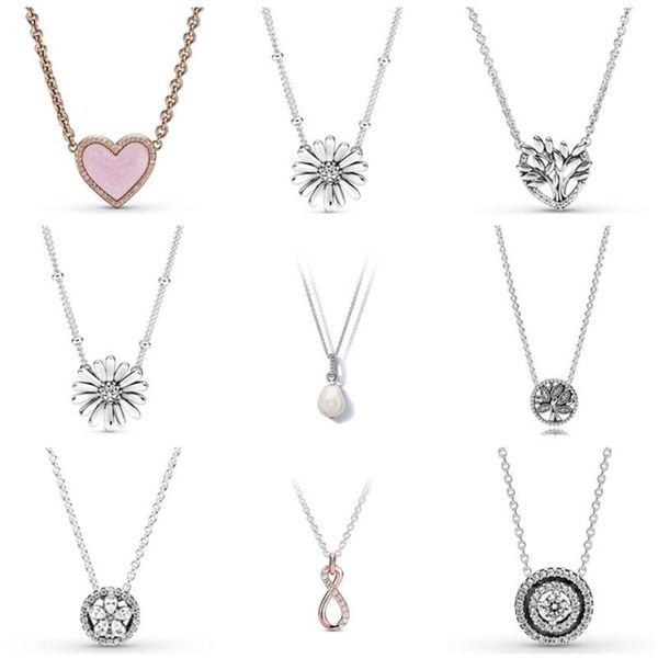 chains authentic 925 sterling silver pave daisy flower collier with crystal necklace for women bead charm diy jewelry
chains authentic 925 sterling silver pave daisy flower collier with crystal necklace for women bead charm diy jewelry