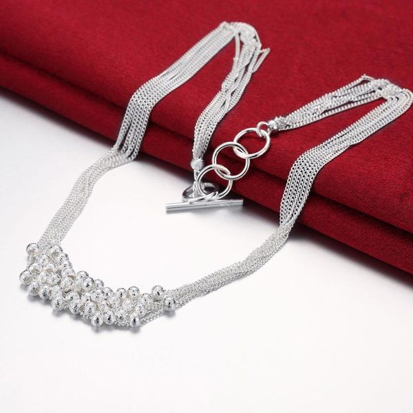 chains fashion brand 925 sterling silver necklace for women luxury jewelry tassel beads grape christmas gift wedding party
chains fashion brand 925 sterling silver necklace for women luxury jewelry tassel beads grape christmas gift wedding party