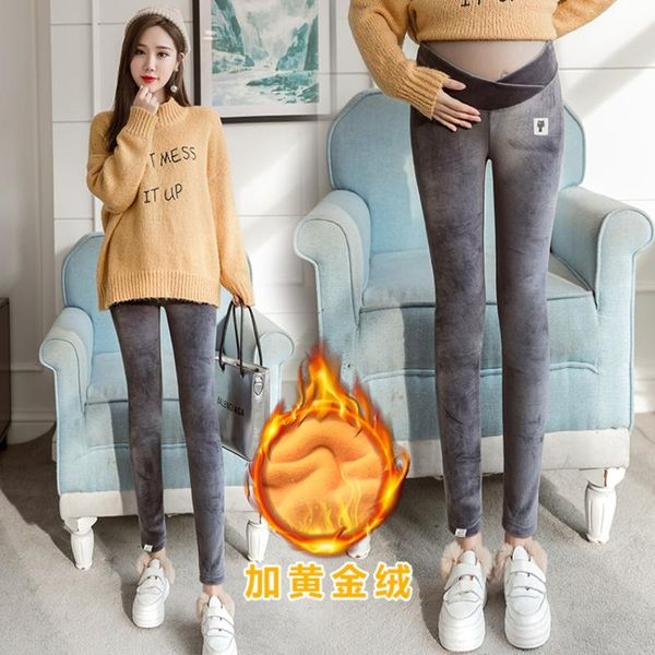 maternity bottoms wear pregnant women pants autumn and winter trousers plus velvet low waist fashion leggings warm, White
maternity bottoms wear pregnant women pants autumn and winter trousers plus velvet low waist fashion leggings warm, White