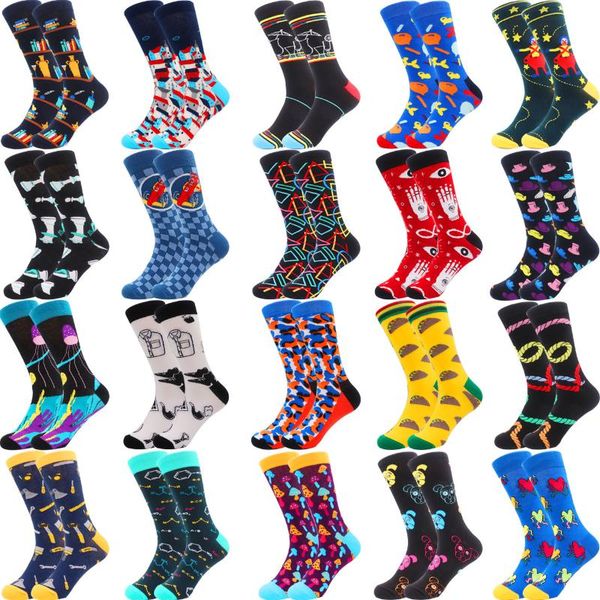 combed cotton socks animal pattern long tube funny happy men novelty skateboard cartoon character crew men's, Black
combed cotton socks animal pattern long tube funny happy men novelty skateboard cartoon character crew men's, Black