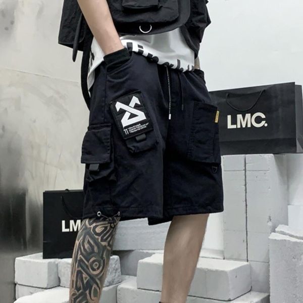 men's shorts 2021 hip hop cargo pants streetwear men fashion loose casual summer cotton pocket design harajuku, White;black
men's shorts 2021 hip hop cargo pants streetwear men fashion loose casual summer cotton pocket design harajuku, White;black