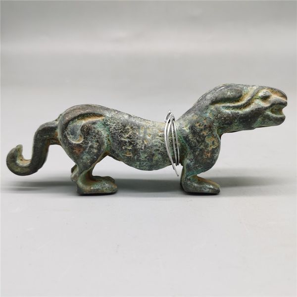 old chinese military commanders order printed pure copper tiger amulet, Brown
old chinese military commanders order printed pure copper tiger amulet, Brown