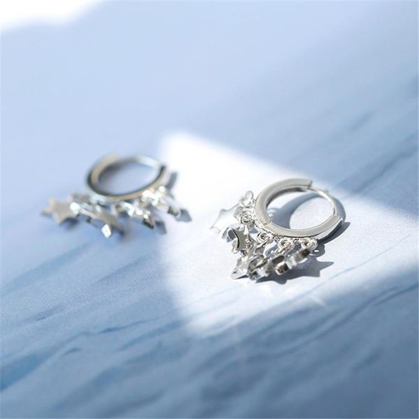 hoop & huggie fashion temperament star earring for women silver color ring earrings accessories wedding party jewelry gifts, Golden;silver
hoop & huggie fashion temperament star earring for women silver color ring earrings accessories wedding party jewelry gifts, Golden;silver