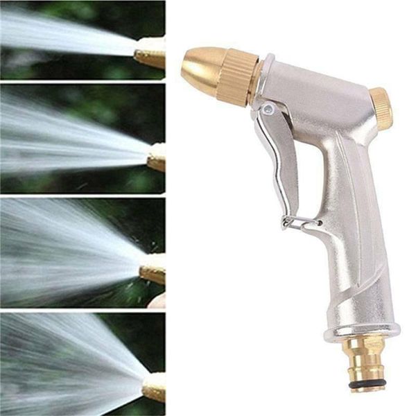 high pressure water spray gun all metal plating garden hose pipe lawn adjustable mode spraying irrigation car wash tool watering equipments
high pressure water spray gun all metal plating garden hose pipe lawn adjustable mode spraying irrigation car wash tool watering equipments