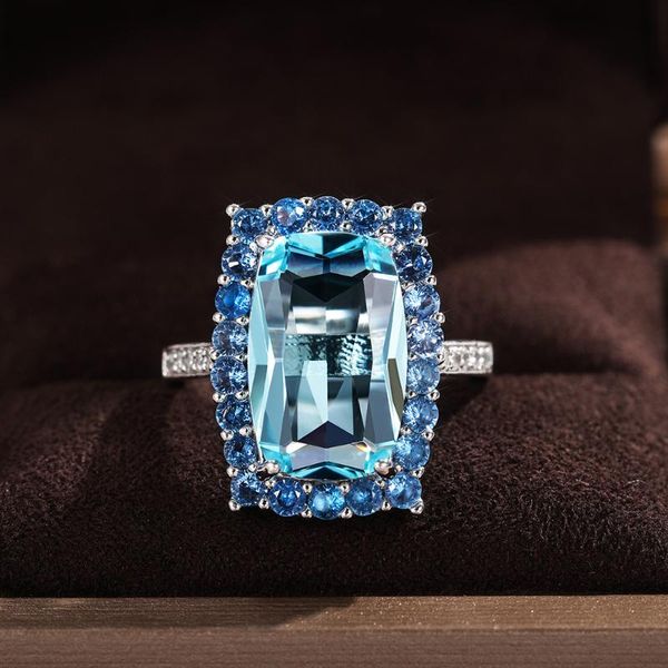 wedding rings dainty bride square zircon engagement ring vintage female aqua blue crystal charm silver color big for women, Slivery;golden
wedding rings dainty bride square zircon engagement ring vintage female aqua blue crystal charm silver color big for women, Slivery;golden