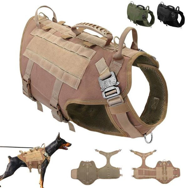 dog collars & leashes durable nylon harness tactical military k9 working vest no pull pet training harnesses for medium large dogs m l
dog collars & leashes durable nylon harness tactical military k9 working vest no pull pet training harnesses for medium large dogs m l