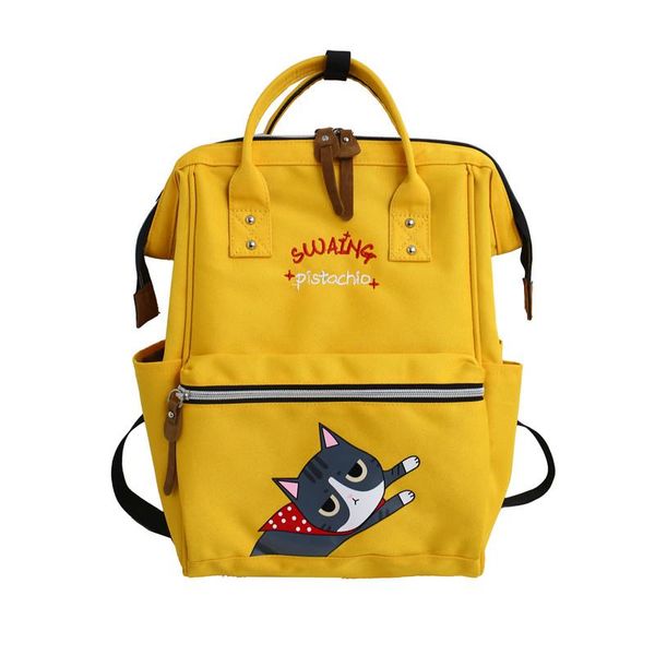 outdoor bags cute kitty printing backpack high-capacity knapsack women pure color teenager female bag mochila bagpack 2021
outdoor bags cute kitty printing backpack high-capacity knapsack women pure color teenager female bag mochila bagpack 2021