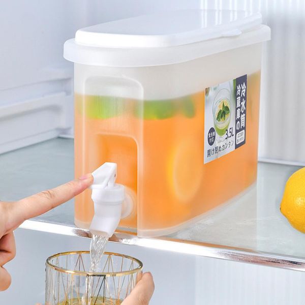 storage bottles & jars 3.5l large capacity kettle with tap refrigerator ice water cool drinks juice bucket fruit teapot kitchenware supplies
storage bottles & jars 3.5l large capacity kettle with tap refrigerator ice water cool drinks juice bucket fruit teapot kitchenware supplies