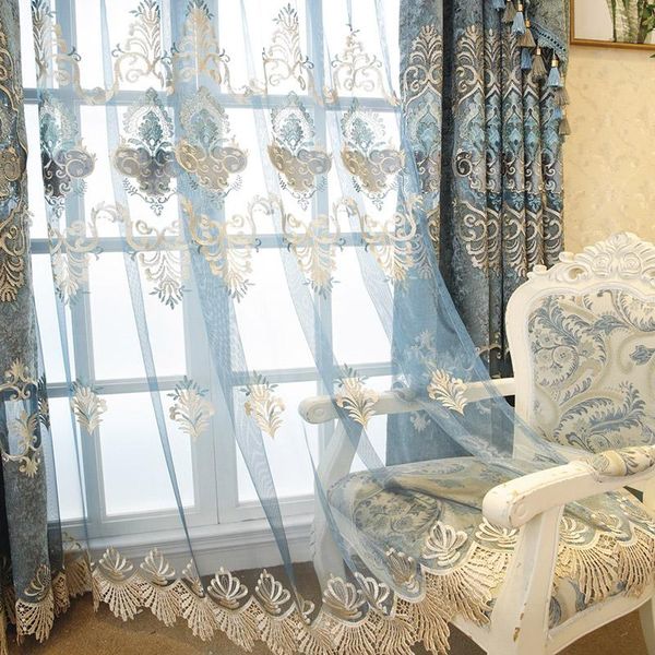 european luxury living room blackout embroidered voile curtain cloth window bedroom bay drape fabric blinds & drapes
european luxury living room blackout embroidered voile curtain cloth window bedroom bay drape fabric blinds & drapes