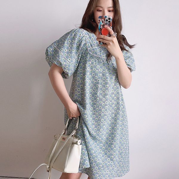 summer chic lantern sleeve dress woman comfortable casual loose print dresses for women cross v-neck vestido feminino 210514, Black;gray
summer chic lantern sleeve dress woman comfortable casual loose print dresses for women cross v-neck vestido feminino 210514, Black;gray