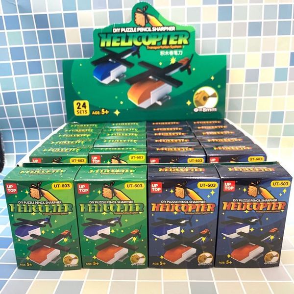 sharpeners korean version boy puzzle diy building block assembly helicopter plane aircraft assembly cil shar er children's cil shar er
sharpeners korean version boy puzzle diy building block assembly helicopter plane aircraft assembly cil shar er children's cil shar er