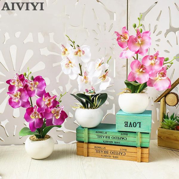 decorative flowers & wreaths double fork phalaenopsis bonsai artificial wedding home decor mariage silk plant manualidad potted plants
decorative flowers & wreaths double fork phalaenopsis bonsai artificial wedding home decor mariage silk plant manualidad potted plants
