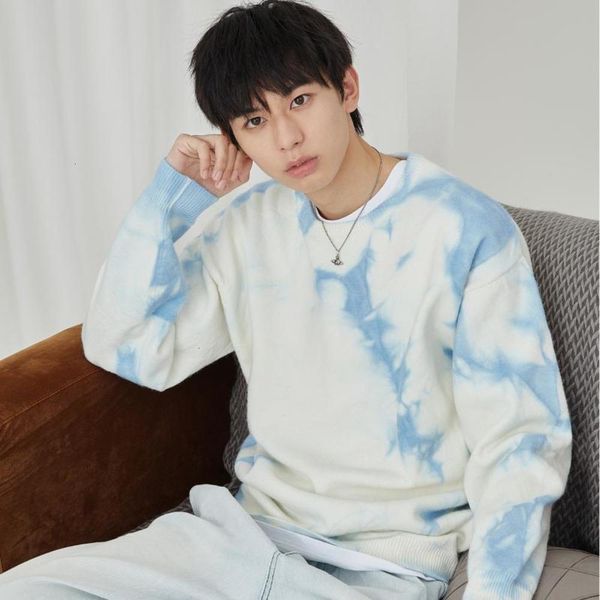 sweaters loose sleeve-off sleeves languid style tie-dyed knitwear men's crewneck fashion sweater asian size s-xxl gy1c, White;black
sweaters loose sleeve-off sleeves languid style tie-dyed knitwear men's crewneck fashion sweater asian size s-xxl gy1c, White;black