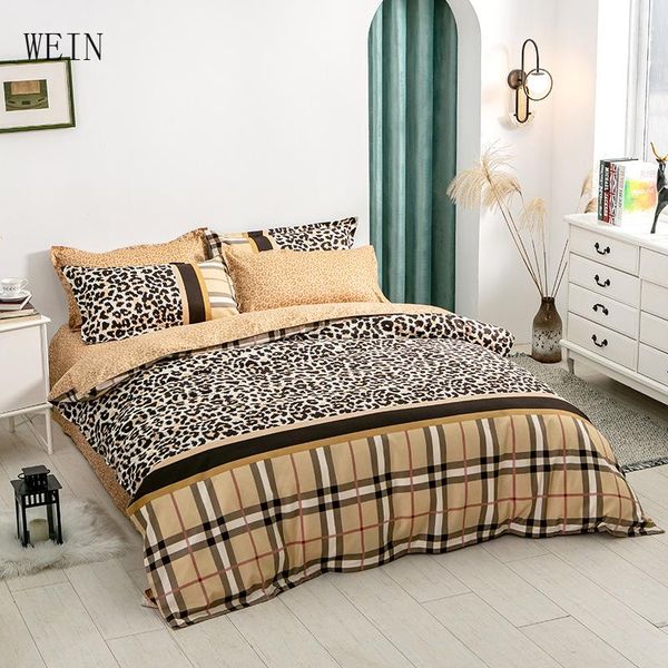 bedding sets luxury leopard lattice print home duvet cover bed linen pillowcase flat sheet king full twin 4pcs
bedding sets luxury leopard lattice print home duvet cover bed linen pillowcase flat sheet king full twin 4pcs