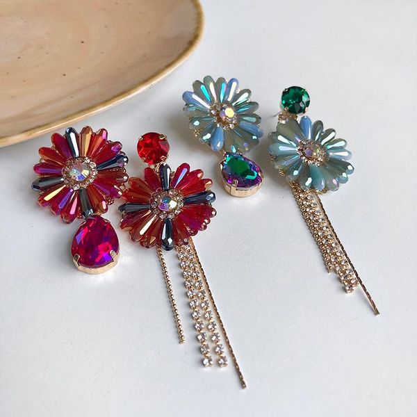 dangle & chandelier mogaku korean long tassel crystal earrings for women fashion flower earring girl party wedding bohemia trendy ear jewelr, Silver
dangle & chandelier mogaku korean long tassel crystal earrings for women fashion flower earring girl party wedding bohemia trendy ear jewelr, Silver