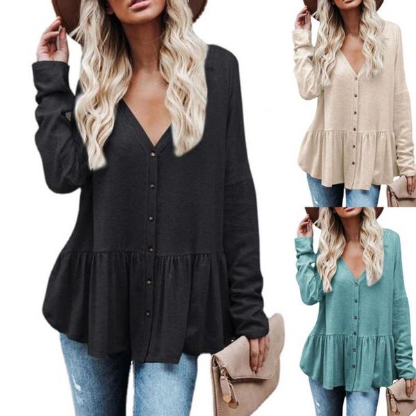 women's knits & tees women fashion casual cardigan solid color irregular hem autumn winter single-breasted sleeve ruffles coat streetwe, White
women's knits & tees women fashion casual cardigan solid color irregular hem autumn winter single-breasted sleeve ruffles coat streetwe, White