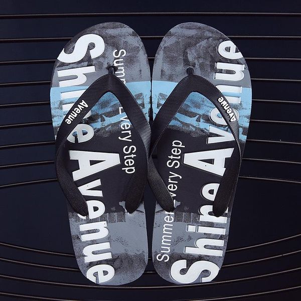 summer male letter graffiti printing flip flops casual flat comfortable beach slippers personality fashionable shoes, Black
summer male letter graffiti printing flip flops casual flat comfortable beach slippers personality fashionable shoes, Black