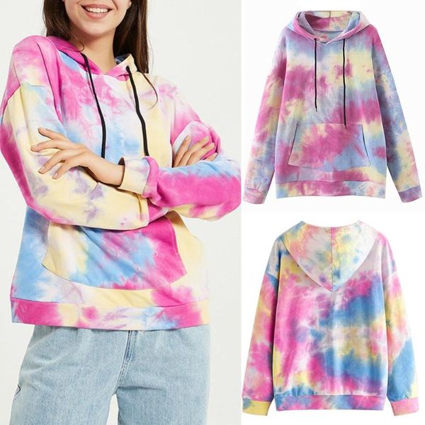 women's hoodies & sweatshirts tie dye pocket loose hoodie pullover hoody autumn female women fashion long sleeve hooded sweatshirt, Black
women's hoodies & sweatshirts tie dye pocket loose hoodie pullover hoody autumn female women fashion long sleeve hooded sweatshirt, Black