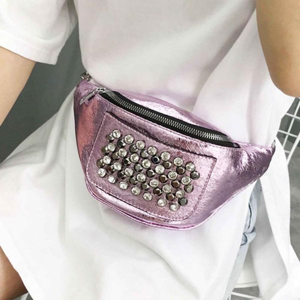 waist bags women packs leather fanny pack fashion rhinestones rivet female belt bag luxury handbag designer z70
waist bags women packs leather fanny pack fashion rhinestones rivet female belt bag luxury handbag designer z70