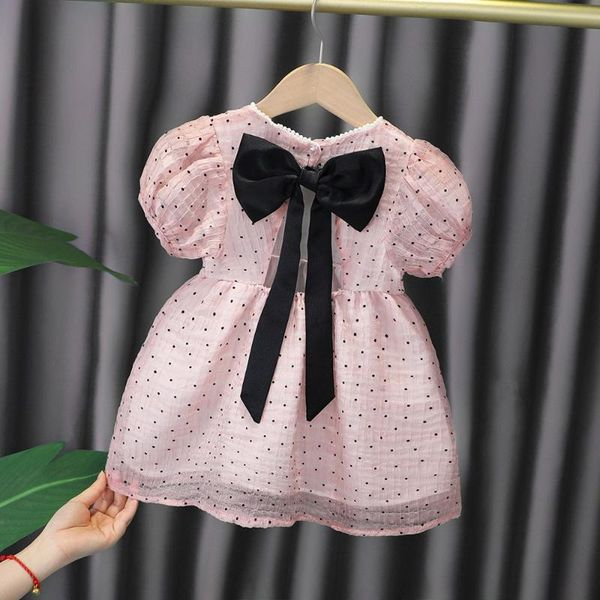 fashion girls kids sweet princess dress summer short sleeve children baby infants party dot polka dresses vestidos s12524 girl's, Red;yellow
fashion girls kids sweet princess dress summer short sleeve children baby infants party dot polka dresses vestidos s12524 girl's, Red;yellow