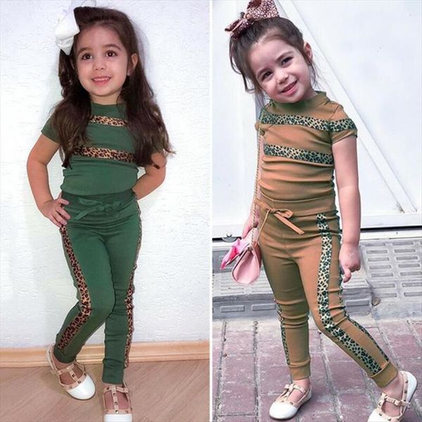 summer kids baby girls leopard tracksuits fashion children girl clothes sets 2pcs jogger trousers sportswear 1 5y, White
summer kids baby girls leopard tracksuits fashion children girl clothes sets 2pcs jogger trousers sportswear 1 5y, White