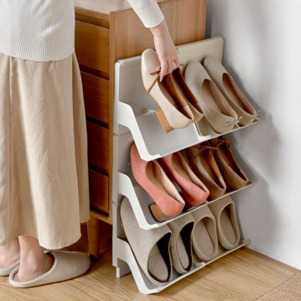 hooks & rails plastic shoe rack simple household multilayer assembly dustproof combined storage accessories
hooks & rails plastic shoe rack simple household multilayer assembly dustproof combined storage accessories