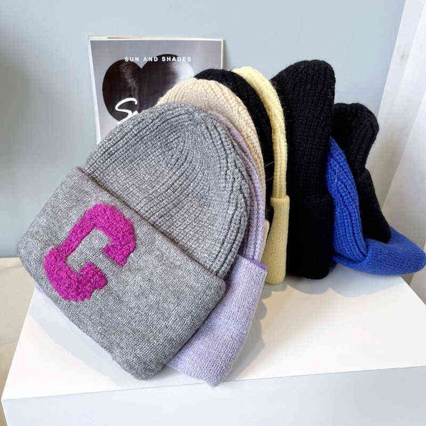 net red letter c wool hat children's autumn and winter warm rabbit hair blended knitted solid color couple pullover, Blue;gray
net red letter c wool hat children's autumn and winter warm rabbit hair blended knitted solid color couple pullover, Blue;gray