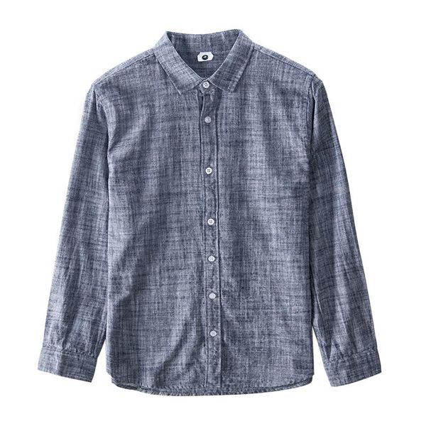 men's casual shirts long sleeve button up for men solid color turn-down collar male 100% pure cotton regular vintage clothing, White;black
men's casual shirts long sleeve button up for men solid color turn-down collar male 100% pure cotton regular vintage clothing, White;black